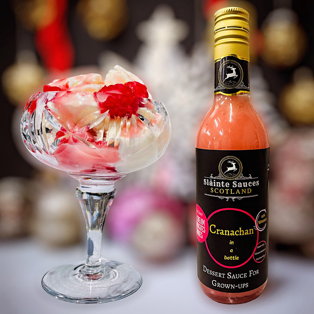 'Cranachan in a Bottle' – Scottish Whisky & Raspberry Dessert Sauce