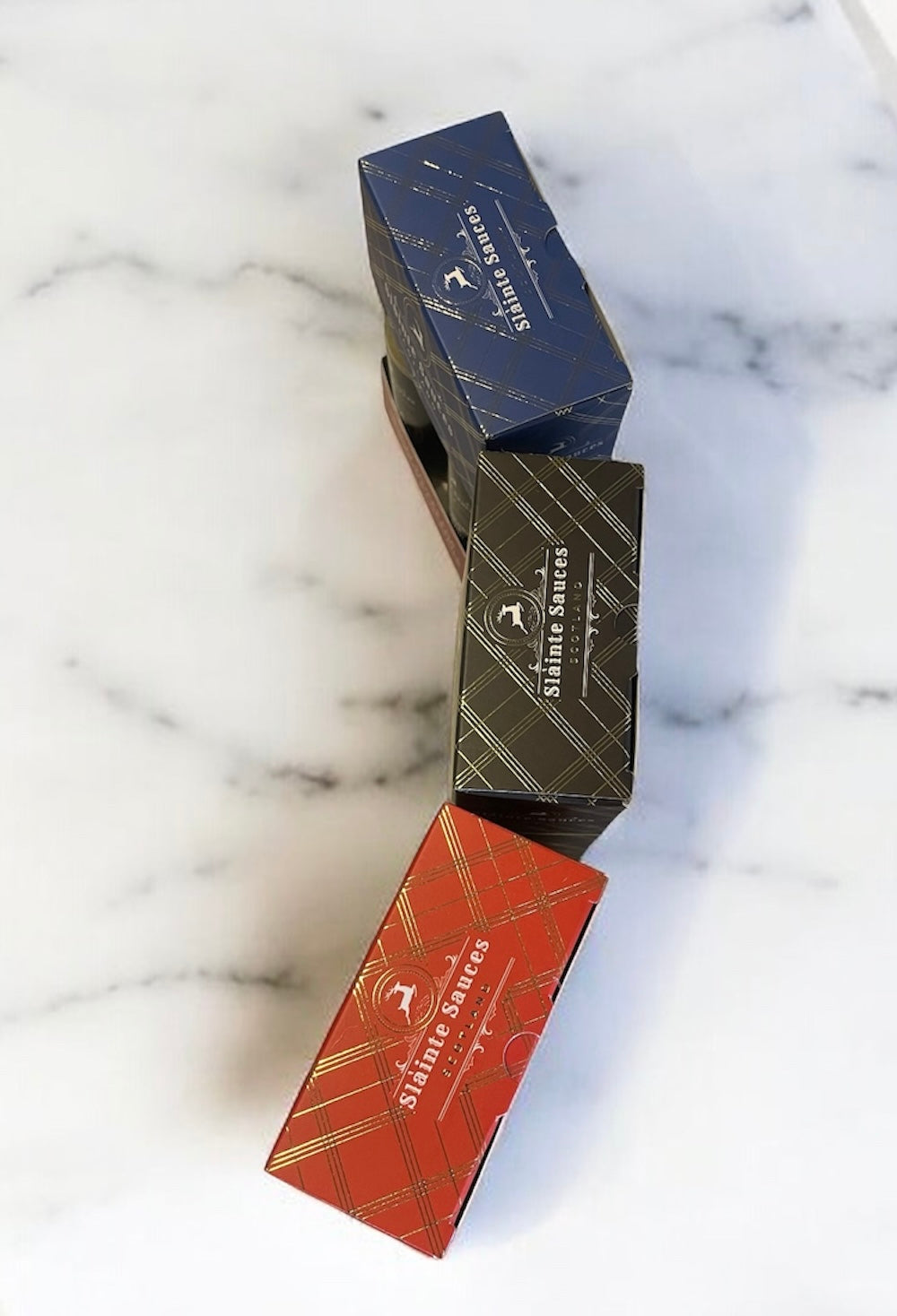 The Ultimate Scottish Gift Box Collection – 3 Duo Sets of Boozy Sauces