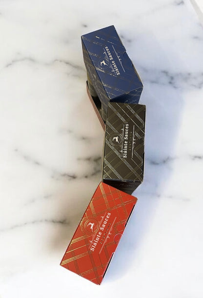 The Ultimate Scottish Gift Box Collection – 3 Duo Sets of Boozy Sauces
