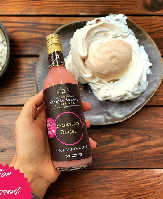 🍓 Strawberry Daiquiri Dessert Sauce – A Fruity, Boozy Indulgence