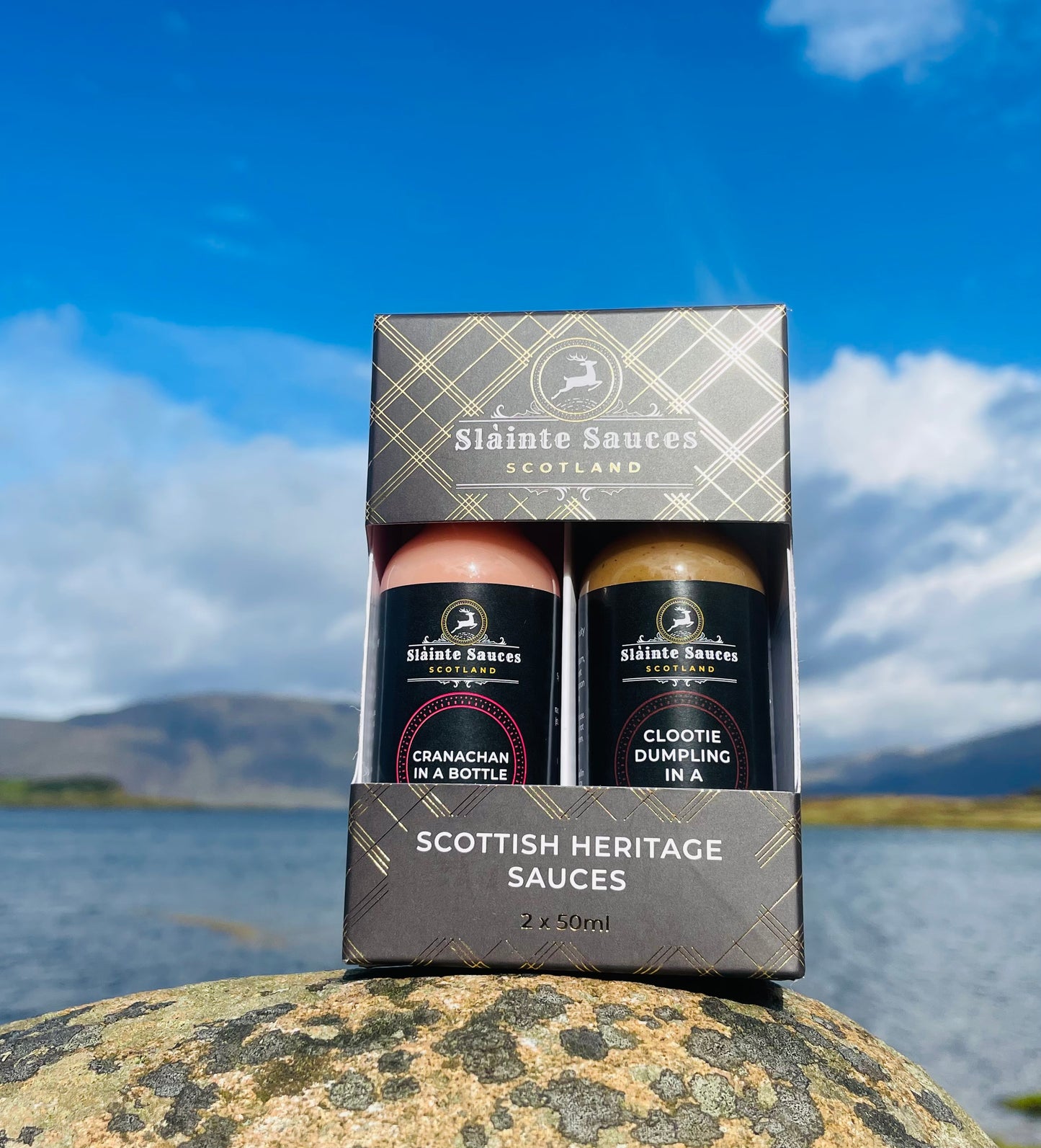 The Ultimate Scottish Gift Box Collection – 3 Duo Sets of Boozy Sauces