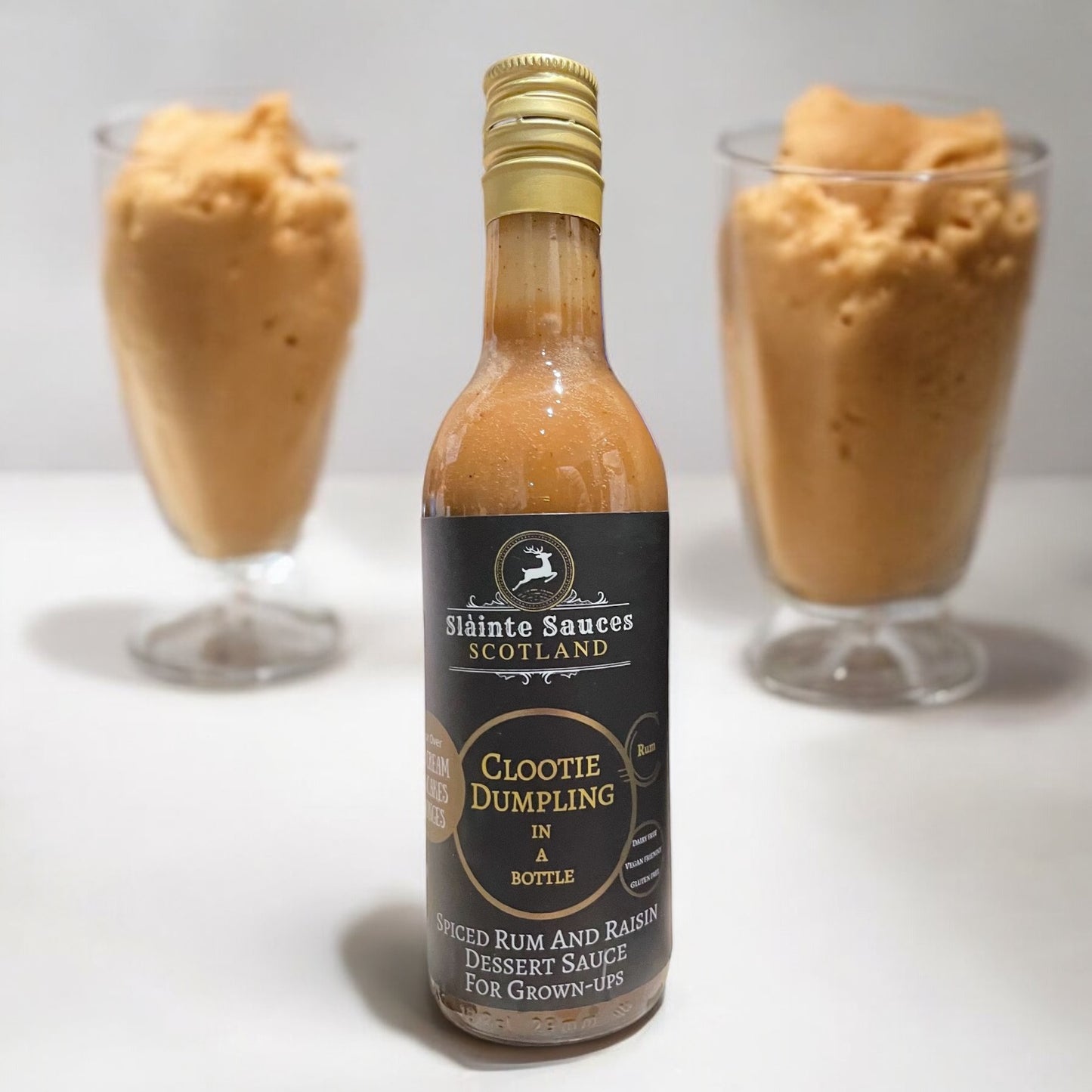 The ultimate Scottish Sauce ‘Clootie Dumpling in a Bottle’ - A world's first