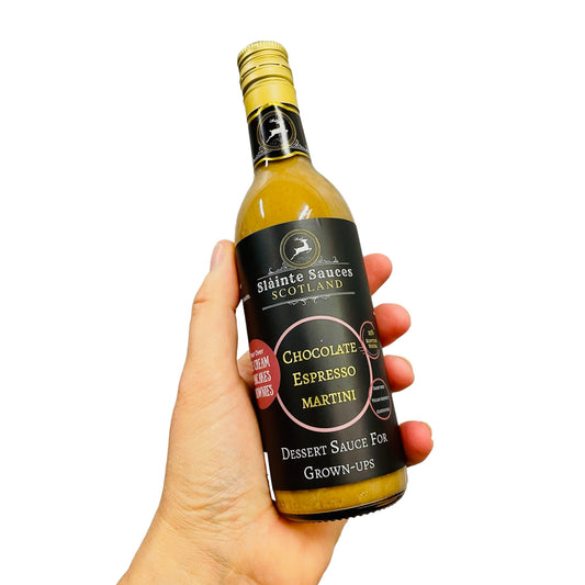 ☕ Espresso Martini Chocolate Sauce – Boozy Indulgence with Scottish Vodka
