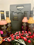 The very tipsy rum and amaretto dessert sauce gift pack