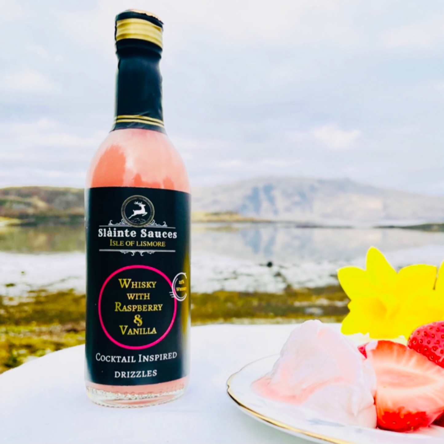 'Cranachan in a Bottle' – Scottish Whisky & Raspberry Dessert Sauce
