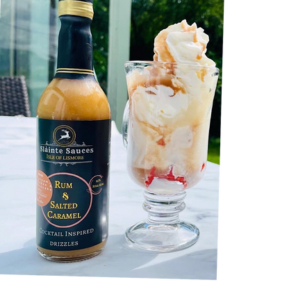 Bestselling Boozy Dessert Sauce Gift Set – Rum & Salted Caramel & Raspberry Ripple Martini